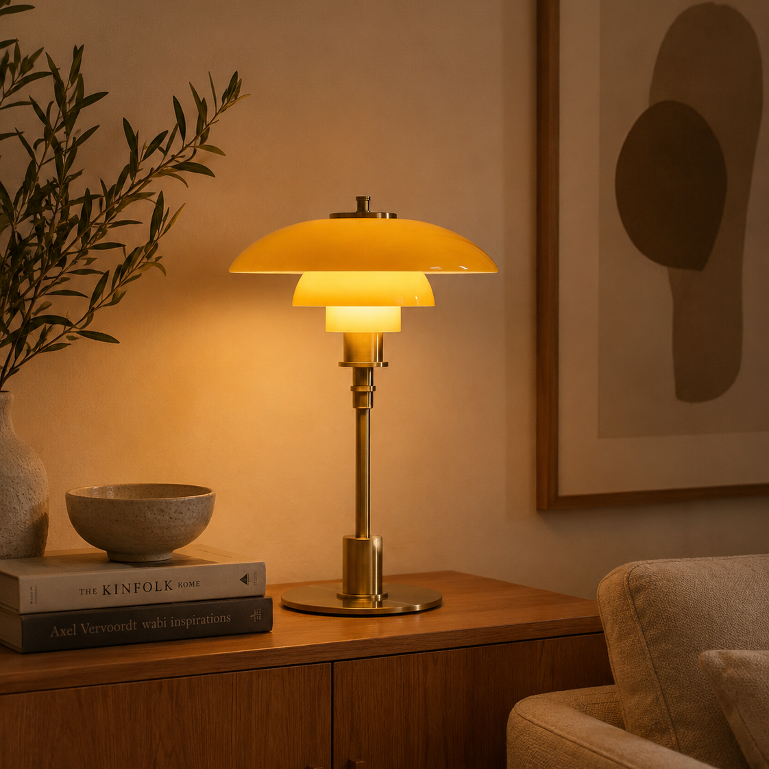 Dänische Design-Tischlampe