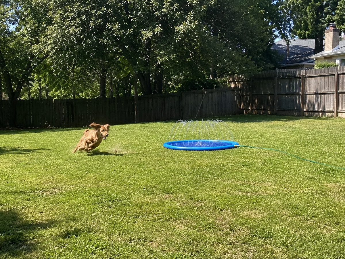 Die Zoomies sind kein Problem mehr, wenn sie draußen passieren